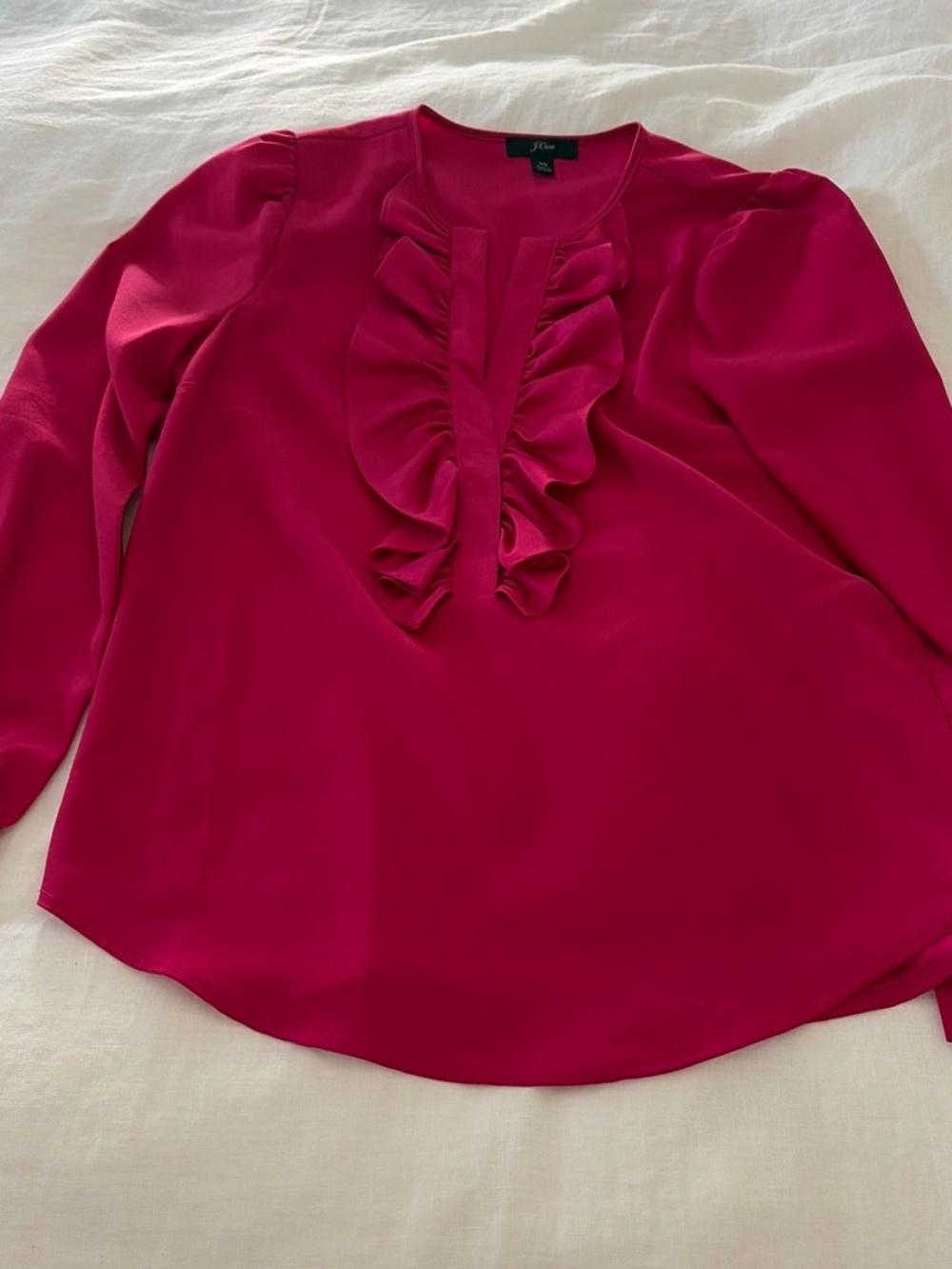 Hot Pink J Crew blouse